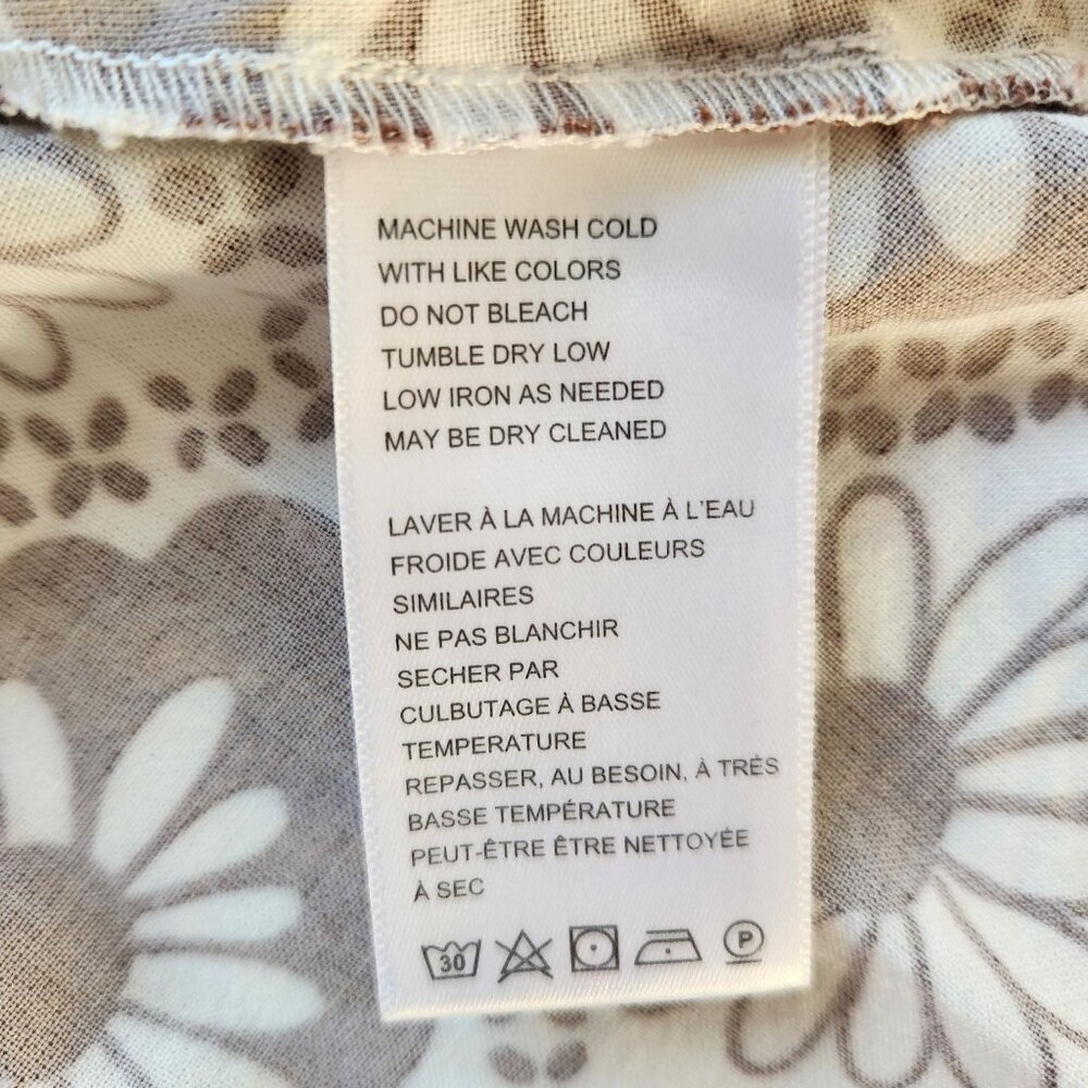 Urban Outfitters Brown White Floral Halter Mini Dress Summer Beach Festival Cute - Picture 6 of 10